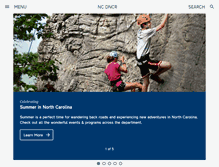 Tablet Screenshot of ncdcr.gov
